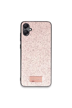 Ethab Ticaret Glb-Stl41414 Onegif Samsung Galaxy A05 Bright Simli Kapak - Pembe