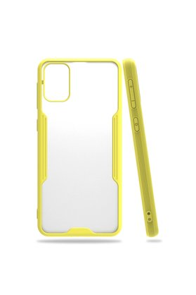 Evimdeyokyok Samsung Galaxy M31 Kılıf Platin Silikon - Sarı