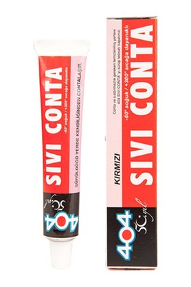 404 Kırmızı Sıvı Conta | 45 gr, Yüksek Isı Dayanımı, Silikon Bazlı, Profesyonel Sızdırmazlık