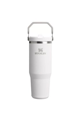 Stanley The IceFlow Flip Straw Pipetli Termos Chalk 0.89 Litre