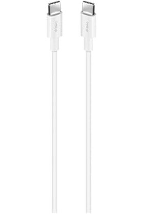 Syncticaret Ttec Usb-C - Usb-C 300Cm 60W Pd/Qc Hızlı Şarj/Data Kablosu Beyaz