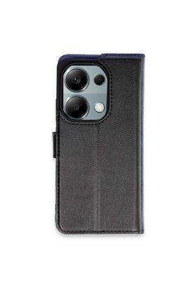 Evimdeyokyok Xiaomi Redmi Note 13 Pro 4G Kılıf Trend S Plus Kapaklı Kılıf - Siyah