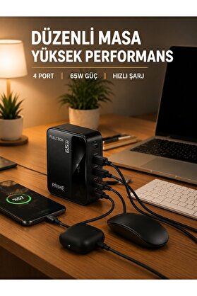 Ethab Giyim Usb-A Ve Usb-C Girişli Çoklu Şarj Cihazı - Glst8741-9216
