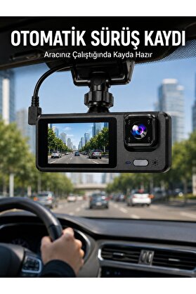 Bezos 3 Kameralı Dvr Araç Kamerası – Tam Güvenlik Tam Kapsama Yeni Nesil - Hpsbyı4809-4850
