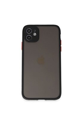 Ethab Ticaret Glb-Stl41414 İphone 11 Kılıf Montreal Silikon Kapak - Siyah