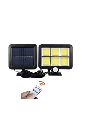 Evi̇mdeyokyok 120 Cob Led Solar Panelli̇ 3 Modlu Duvar Lambası Uzaktan Kumandalı Mz-302K