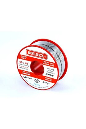 Ethab Ticaret Glb-Stl41414 60-40 Lehim Teli 200 Gr 1 Mm - Sn60 / Pb40