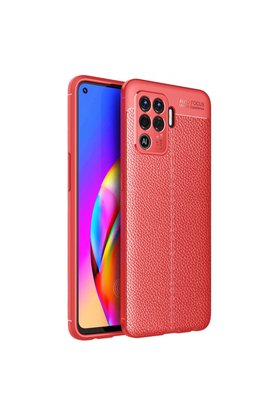 Evimdeyokyok Oppo Reno 5 Lite Kılıf Auto Focus Kapak - Kırmızı