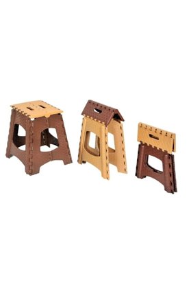 Ethab Ticaret Glb-Stl41414 Büyük Boy Katlanabilir Plastik Tabure - Katlanır Tabure 23X27X36 Cm