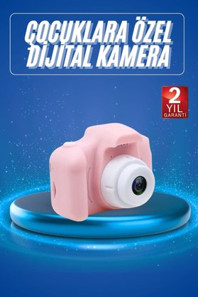 Ethab Giyim 2.0 Inç Ekran Mini 1080P Hd Çocuk Kamera Dijital Fotoğraf Makinesi - Glst5665-5358