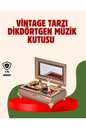 Toptan Bulurum Piyano Şeklinde Balerinli Müzik Kutusu Takı Bölmeli Şık Model