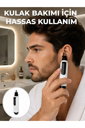Asa Store Hassas 3D Bıçaklı Kulak Ve Burun Tıraş Makinesi Yeni Nesil