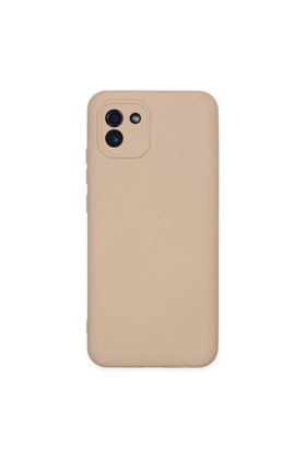 Ethab Ticaret Glb-Stl41414 Samsung Galaxy A03 Kılıf Nano İçi Kadife Silikon - Pudra