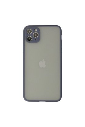 Ethab Ticaret Glb-Stl41414 İphone 12 Pro Max Kılıf Montreal Silikon Kapak - Gri
