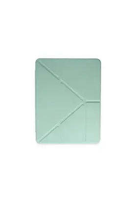 Ethab Ticaret Glb-Stl41414 Apple İpad Pro 12.9 (2021) Kılıf Kalemlikli Mars Tablet Kılıfı - Açık Yeşil