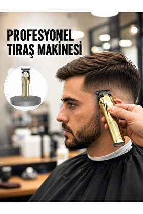Takçalıştır Kablosuz Erkek Bakım Tıraş Makinesi Hassas Bıçaklı Şarjlı Kullanım Yeni Nesil