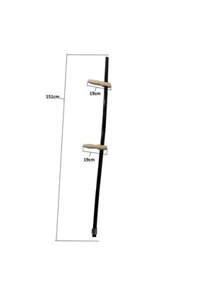 Ethab Ticaret Glb-Stl41414 Tırpan Sapı Takımı - Metal Sap, Elcik, Bilezik Ve Alyan
