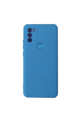 Ethab Ticaret Glb-Stl41414 General Mobile Gm 21 Plus Kılıf Nano İçi Kadife Silikon - Mavi