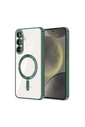 Evimdeyokyok Samsung Galaxy A27 5G Kross Magneticsafe Kapak - Koyu Yeşil