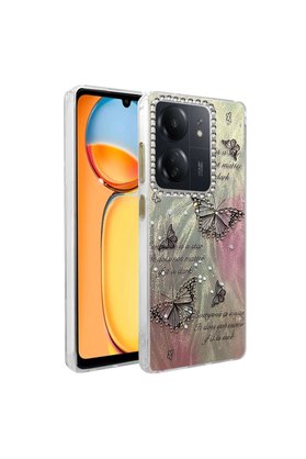 Ethab Ticaret Glb-Stl41414 Redmi 13C Kılıf Blade Aynalı Desenli Kapak - Desen 6