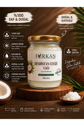 Famy Furkan Hindistan Cevizi Yağı 150Ml