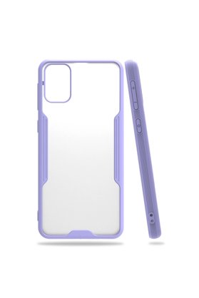 Evimdeyokyok Samsung Galaxy M31 Kılıf Platin Silikon - Lila