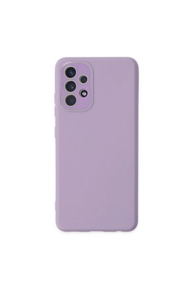 Evimdeyokyok Samsung Galaxy A33 5G Kılıf Lansman Glass Kapak - Lila