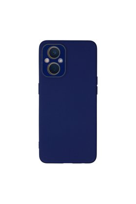 Evimdeyokyok Oppo Reno 7 Lite Kılıf Lansman Glass Kapak - Sky Blue