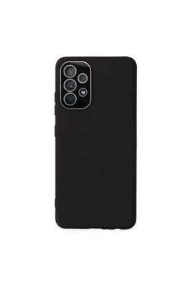 Evimdeyokyok Samsung Galaxy A33 5G Kılıf Lansman Glass Kapak - Siyah