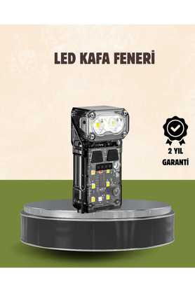 Takyakıştır 3’Ü 1 Arada Led Far Şarj Edilebilir Sensörlü Manyetik 10 Saat Kullanım