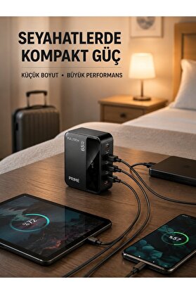 Ethab Giyim Akıllı Güç Dağılımlı 4 Girişli Şarj İstasyonu - Glst4899-7156