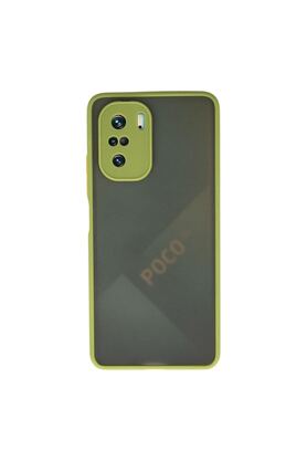 Oem Xiaomi Poco F3 Kılıf Montreal Silikon Kapak - Açık Yeşil
