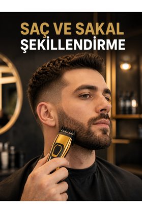 Trendlia Çift Kademeli Güç Modlu Kablosuz Kişisel Bakım Seti
