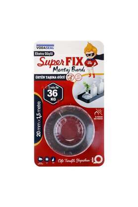 Ethab Ticaret Superfix Çift Taraflı Montaj Bandı 20 Mm X 1,5 Metre
