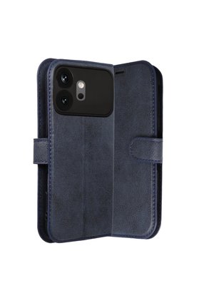 Evimdeyokyok Huawei Honor 600 Trend S Plus Kapaklı Kılıf - Lacivert