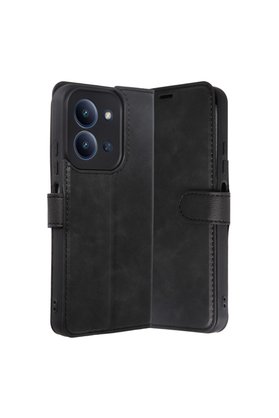 Evimdeyokyok Xiaomi Redmi 15C 4G Trend S Plus Kapaklı Kılıf - Siyah