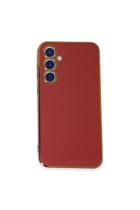 Ethab Ticaret Glb-Stl41414 Samsung Galaxy S23 Fe Kılıf Volet Silikon - Kırmızı