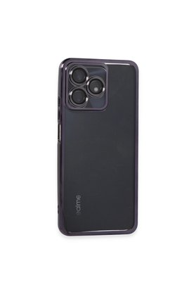 Evimdeyokyok Realme C53 Kılıf Razer Lensli Silikon - Mor