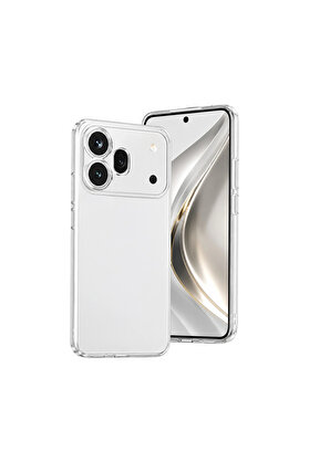 Evimdeyokyok Huawei Honor 600 Pro Lüx Şeffaf Silikon - Şeffaf