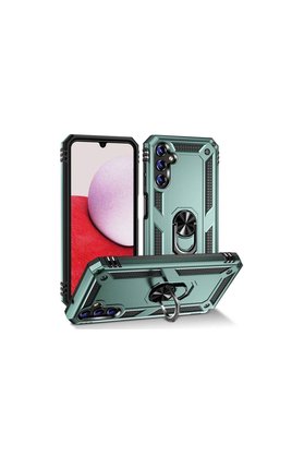 Ethab Ticaret Glb-Stl41414 Samsung Galaxy A04S Kılıf Sofya Yüzüklü Silikon Kapak - Yeşil