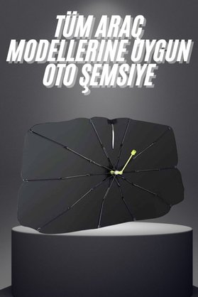 Ethab Giyim Yeni Nesil Tüm Araç Modellerine Uygun Oto Şemsiye Katlanabilir Uv Işınlarına K - Glst7246-256