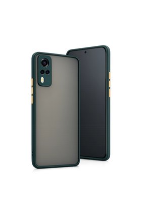 Evimdeyokyok Vivo Y53S Kılıf Montreal Silikon Kapak - Yeşil