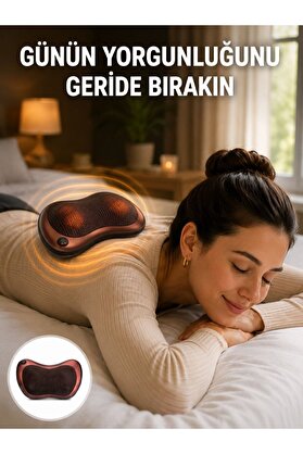 Ethab Giyim Taşınabilir Yoğurma Masaj Cihazı Boyun Bel Sırt Ayak Yeni Nesil - Glst4886-7747