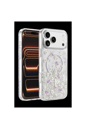 Ethab Ticaret Glb-Stl41414 Onegif İphone 17 Pro Max Misk Simli Magsafe Kapak - Desen 2