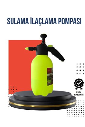 Smt Tekstil Ayarlı Nozullu 2L Basınçlı El Püskürtücü Jant Cam Temizlik Cila İçin