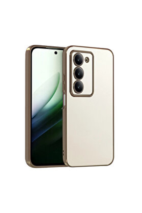 Evi̇mdeyokyok Xi̇aomi̇ Redmi̇ 15 4G Razer Lensli̇ Si̇li̇kon - Çöl Ti̇tanyum