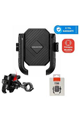 Knmaster TT500 Titreşim Önleyicili Motosiklet Telefon Tutucu