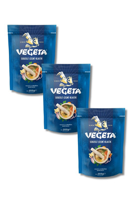 Vegeta Klasik Sebzeli Lezzet Arttırıcı Çeşni 200 g 3 Adet