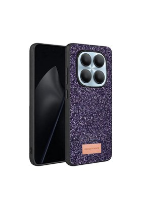 Evimdeyokyok Onegif Xiaomi Redmi Note 15 4G Bright Simli Kapak - Derin Mor