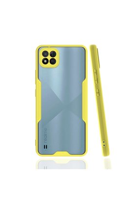 Evimdeyokyok Realme C11 2021 Kılıf Platin Silikon - Sarı